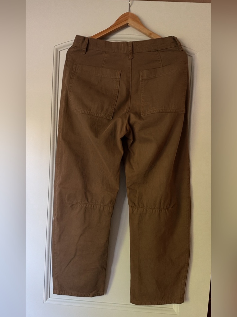 Velvet by Graham & Spencer Brown Cotton Chino Pants